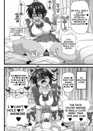 My childhood friend is the prince of an all-female school but she is a slut in front of me - Page 12