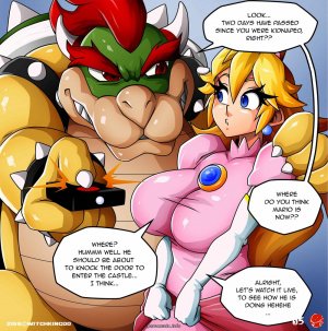 Princess Peach Big Tits Lesbian - Princess Peach- Help Me Mario! - big boobs porn comics ...