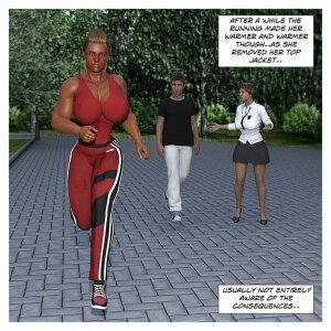 Hannah's Story3 : Morning Sweat - Page 8