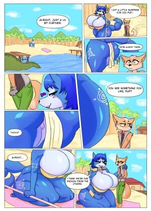 Momma Krystal and a lil fox - Page 1