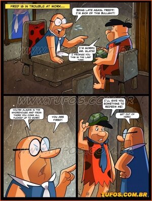 Os Flintstoons 11 - Saving the Job With the Pussy - Page 2