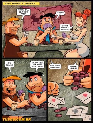Os Flintstoons 12 - Betting all at the Poker table - Page 2