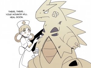 Nurse Joy x Tyranitar - Page 1