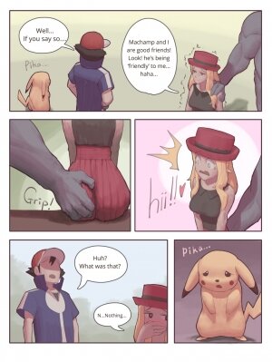 Machamp Used Knock Up! Ch. 3 - Serena - Page 9