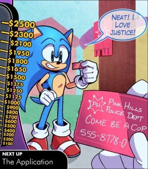 Sonic the Cumhole Cop - Page 1