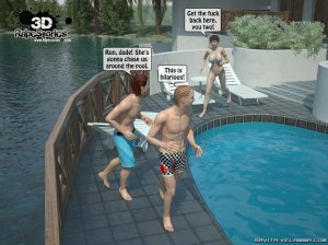 Two boys fucks a woman at Pool - Page 9