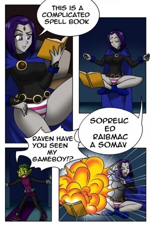 Beastboy & Raven swap bodies - Page 1