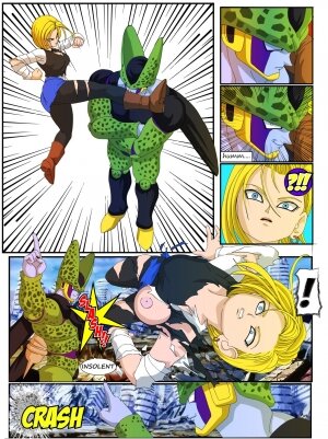 Android 18 vs Cel - Page 2