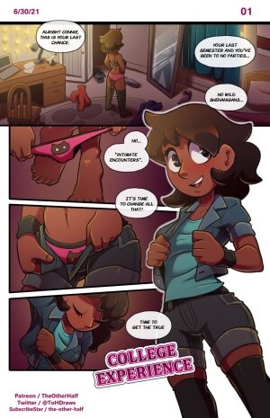 College Experience (Ongoing) - Page 1