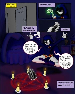 Raven Comic - Page 1