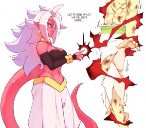 Android 21's Sweet Treat - Page 2