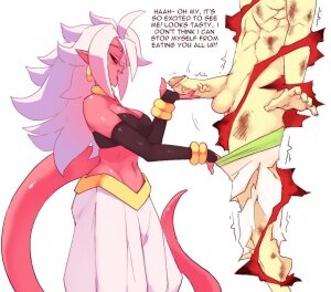 Android 21's Sweet Treat - Page 3