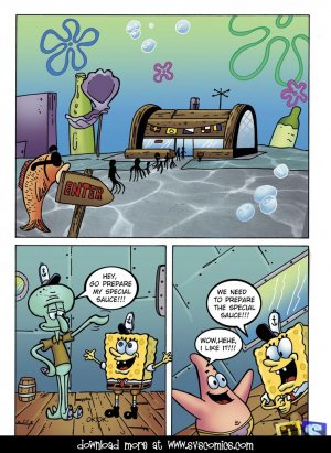 Spongebob and a Sexy Squirrel - Page 1
