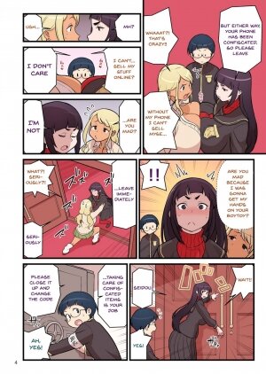 Kuro Gal VS Fuuki Iin - Black Gal VS Prefect - Page 4