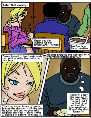 Son’s Hot Little Blonde- Illustrated interracial - Page 6