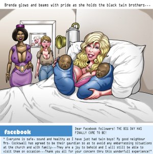 Black Twins Porn Comics - Big Tit Brenda- Christmas Conjugala (Smudge) - incest porn ...