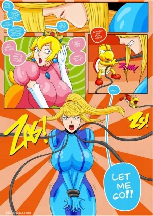 Nintendo fantasies Peach X Samus - Page 10