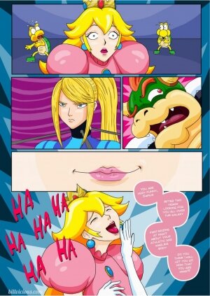 Nintendo fantasies Peach X Samus - Page 11