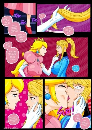 Nintendo fantasies Peach X Samus - Page 12