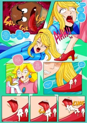 Nintendo fantasies Peach X Samus - Page 17