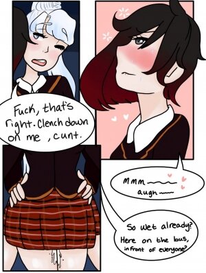 RWBY White Rose on the bus - Page 7