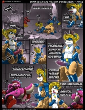 Condom Crusader And The Faulty Rubber Shakedown - Page 11