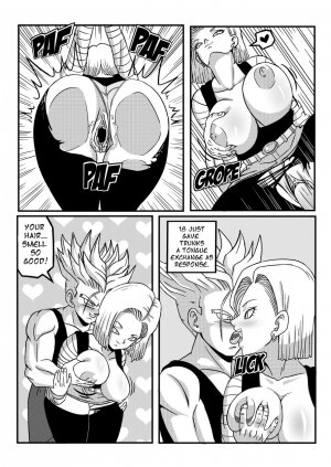 Android 18 Stays in the Future - Page 8