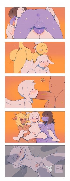 Asriel Gangbang - Page 5