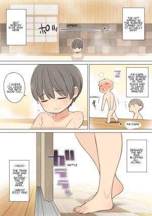 Story of how I came a lot with an older oneesan at the mixed hot spring bath - Page 2