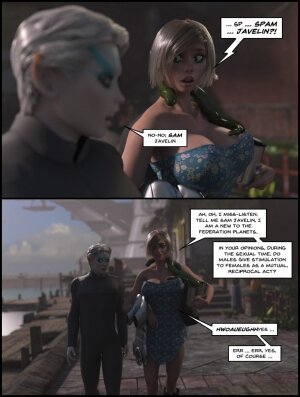 Telepathic Hentai Tentacle Spacey Rapey Sex Trek 9000 act 2 - Page 20