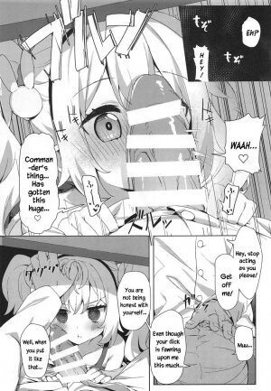 Laffey and Commander Flirt and Have Sex In Their Room - Page 6