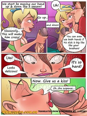 Family Sacana #5 (English Version) – Learning with her Friend - Page 6