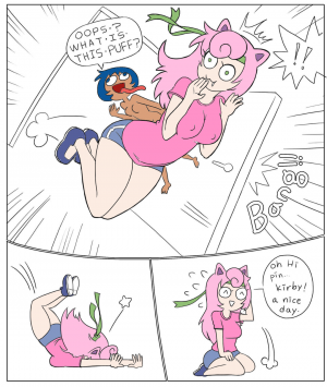 Kirby vs Jigglypuff (somewhat colorized. . .) - Page 9
