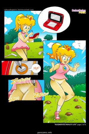 Augmented Reality- Princess Peach - Adventures porn comics ...