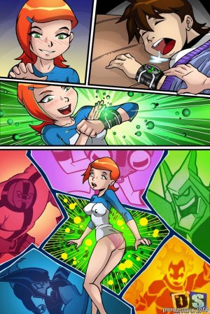 Ben 10 – Gwens Orgy - Page 1