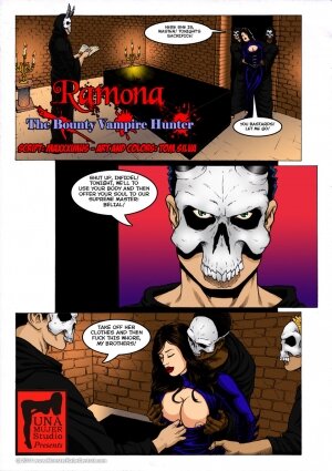Ramona. The Bounty Vampire Hunter - Page 1