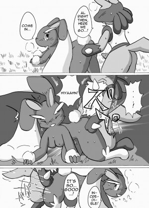 Lucario X Lopunny - Page 11