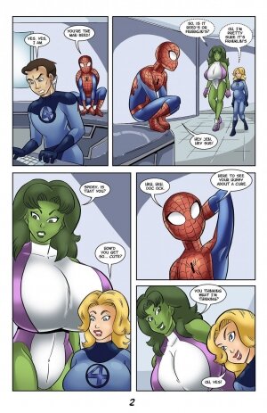 The Adventures Of Young Spidey - Chapter 1 (Various) [Glassfish] - Page 2