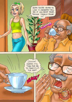 Grandpa Does His Best- Seduced Amanda - Page 6
