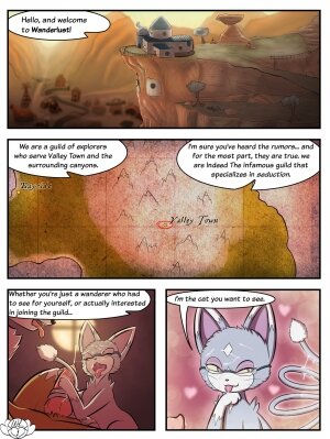 Wanderlust intro comic - Page 1