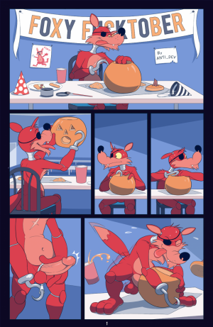 Foxy Fucktober - Page 1
