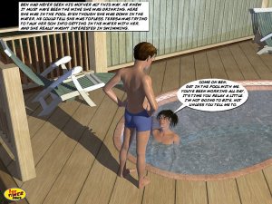 Mom Pool Porn - Mom and Son Pool Side- 1st timer - blowjob porn comics ...