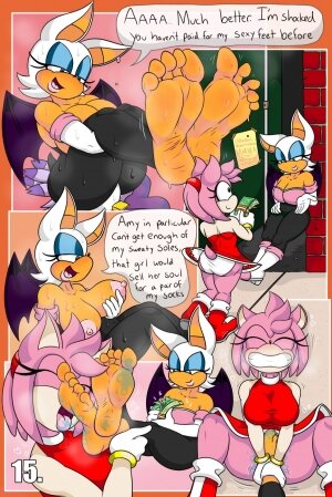 Rouge and Blaze in: House Call - Page 14