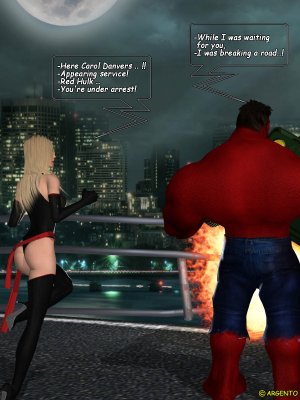 Ms. Marvel vs Red Hulk- The Return of Red Hulk - Page 4