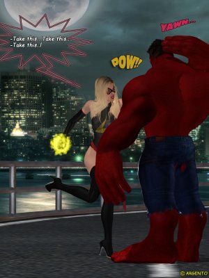 Ms. Marvel vs Red Hulk- The Return of Red Hulk - Page 7