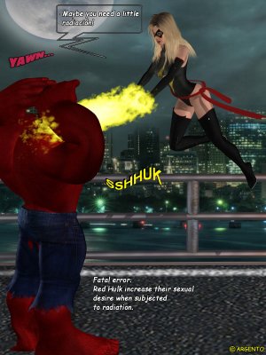 Ms. Marvel vs Red Hulk- The Return of Red Hulk - Page 9