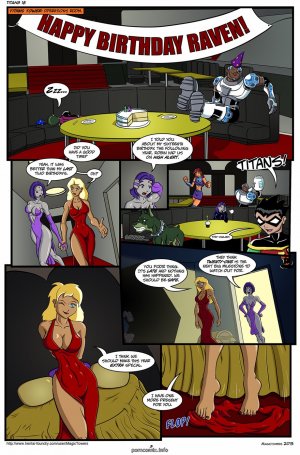 Teen Titan- Titans 18 - lesbian porn comics | Eggporncomics