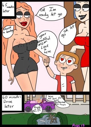 Love the family 2: Mom back and she hot - Page 13