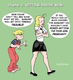 Cartoon Porn Margaret - Dennis the Menace- The Perils of Puberty 2 - incest porn ...
