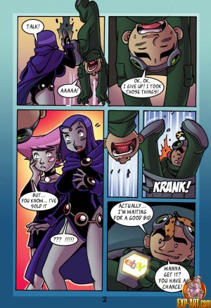 Raven & Jinx Online Auction Sex- Teen Titans - Page 2